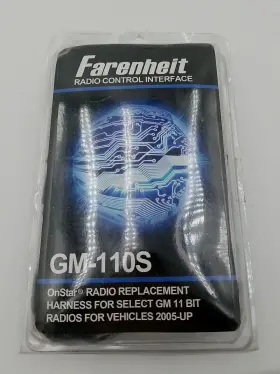 Gm-11os Farenheit Radio Control Interface Onstar Replacement With Rc For Gm