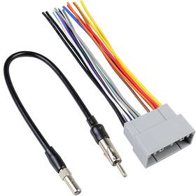 Fiegromech Yl068us Radio Wiring Harness Kit 22pin For Jeep Dodge Chrysler - New
