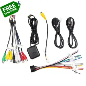 Yl124 Fiegromech Android Radio Wiring Harness Kit With 16 Pin Iso Car Wire 10/20 P