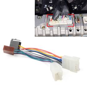 Fortodayy 623456219767 Car Iso Wiring Harness Stereo Radio Plug Lead Loom Connector Adaptor Fit Toyota