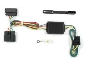 55510 Fuziddn 4-pin Trailer Wiring Harness Vehicle-side Custom Fit For 2015-2024 Gmc