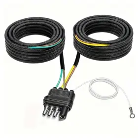 Fzsfvaq 751390242616 22ft Trailer Wiring Harness Kit 4 Pin Boat 5