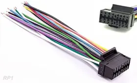 Lk-1djp-t0zr Getwiredusa 16-pin Radio Wire Harness Car Audio Stereo Power Plug Back Clip .for. Sony