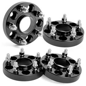 Goldenlion 5x4.5-64.1-h20-12x1.5-019bk Ksp 5x4.5 Wheel Spacers For Hon-da Civic Accord Element Cr-v And Acura Mdx Tlx