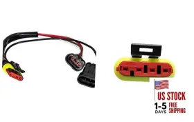 88119 Grand General 4-pin T-f/f 2-in-1 Adapter Plug For Tail And Backup Light 8 Inches Lead 88119 Grand General 4-pin T-f/f 2-in-1 Adapter Plug For Tail And Backup Light 8 Inches Lead