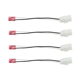 Gzztores 766171708618 4 Pack Speaker Harness For Dodge Chrysler Models Front Rear Door Wiri