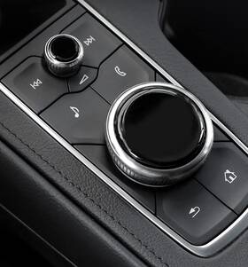 Hailwh Kdlktxw00022 Bling Accessories Central Control Multimedia Knob Fit For Cadillac Ct5/xt4/xt