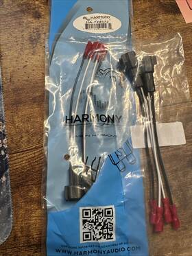 Harmony Audio Ha-724572-9 Fits Gmc Sierra 2014-2019 Factory Speaker To Aftermarket Replacement Harness