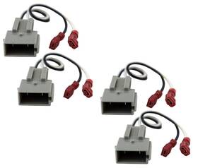 Harmony Audio Ha-harnesspk-231 Compatible With Mazda Mx6 1993-1997 Factory Speaker Replacement Connector