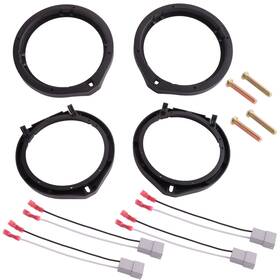 Hneekyr H20225714 Speaker Mounting Adapter With Wiring Harness Compatible Honda Civic Acco