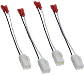 Hstech 732694102868 4 Pack Wire Harness For Chrysler Dodge Speaker Adapter