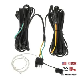 Huarew 791162827238 4 Pin 5 Wire Trailer Wiring Harness 22ft Kit
