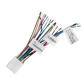Husuku 788807310095 20-pin Headunit/radio Wiring Harness With Steering Wheel Switch Wires Compati