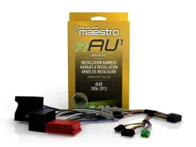 Hrn-rr-au1 Idatalink 627780003917 Maestro Plug And Play T-harness For Compatible Audi Mode