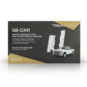 Apx-s8-gm1 Idatalink Apx 8 Inch Radio Installation Kit For Select Gm Vehicles