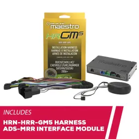Hrn-hrr-gm5-ads-mrr Idatalink Hrn-hrr-gm5 Radio Replacement Harness With Ads-mrr Interface Module