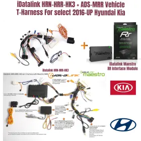 Hrn-hrr-hk3 Idatalink Ads-mrr Vehicle T-harness For Select 2016-up Hyundai Kia