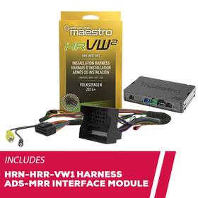 Idatalink Hrn-hrr-vw2-ads-mrr Hrn-hrr-vw2 Radio Replacement Harness With Ads-mrr Interface Module