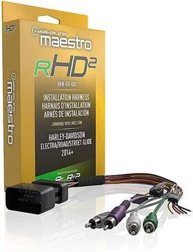 Idatalink Hrn-rr-hd1 Plug And Play T-harness For Older Harley Davidson Motorcycle