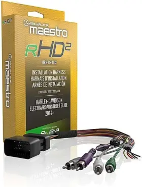 Hrn-rr-hd1 Idatalink Plug And Play T-harness For Older Harley Davidson Motorcycle