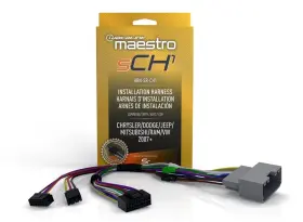 Hrn-sr-ch1 Idatalink Maestro Radio T-harness For 2007-up Chrysler Dodge Jeep Ram