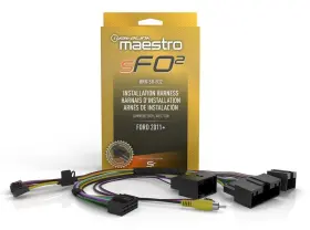 Hrn-sr-fo2 Idatalink Maestro Radio Replacement T-harness For Select 2011-up Ford