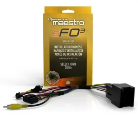 Hrn-sr-fo3 Idatalink Maestro Radio Replacement T-harness For Select Ford 2017-up