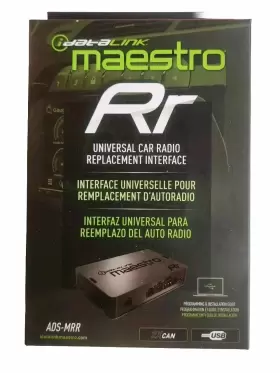 Idatalink Maestro 627780005669 Rr Ads-mrr Radio Replacement And Steering Wheel Interface