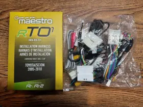 Hrn-rr-to1 Idatalink Rto1 Maestro T-harness For Select 2006 - Up Toyota Vehicles
