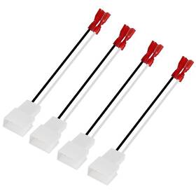 Immk 748691745687 4 Pack 72-8104 Speakers Harness Adapter For Toyota Subaru Mitsubishi Speaker