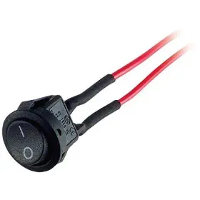 Install Bay 086429286416 Ibrrsm Mini Round Rocker Switches Off/on Prewired 5 Pk