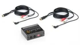 Isimple 609098799973 Pac Pxaux Universal Factory Radio Aux Input Adapter Module Harness Not Included