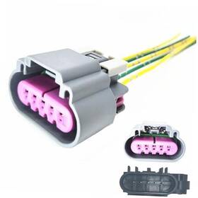 Ixgkhc 23256991 5pin Mass Air Flow Sensor Connector Harness Plug 10393948 Replacement