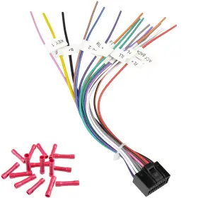 Usjy115 Jayubien Android Stereo Wiring Harness 16pin Iso Radio Wire Adapter Cabl Usjy115 Jayubien Android Stereo Wiring Harness 16pin Iso Radio Wire Adapter Cabl