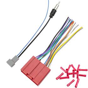 Jayubien Usjy55 Wiring Harness For Mazda Radio Wire Antenna Adapter Kit Compatible With