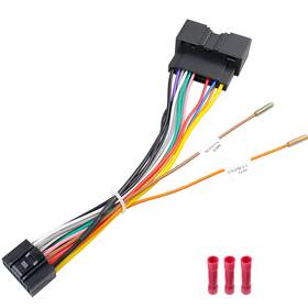 Jayubien Usjy84 24pin Radio Wiring Harness Compatible With Ford F150 F250 F350 F450 F550 Expl