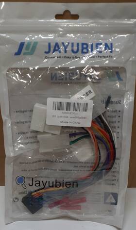 Jayubien X0040mc9vd For Toyota Iso Wire Harness Replacement 16pin Android Car Stereo Adapte