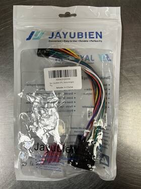 Jayubien X0040mcpvd 16 Pin Car Stereo Adaptor Toyota Wire Harmess New