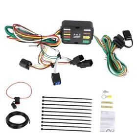 Jdmexev Ll-tra06 4-pin Trailer Wiring Harness For Light Connect Compatible With Kia
