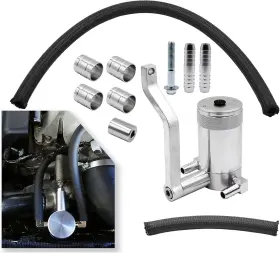 Lsot00554 Jivelum New Catch Can Fit For 2009-2021 Dodge Ram 5.7l Hemi Technology Z-bracket
