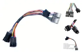 16233143 Junruo A/c Heater Climate Temperature Control Wire Harness Fit 1995 Chevy Silverado