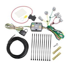 Kasturrboo 56349 4 Way Trailer Wiring Harness Flat Output Compatible With Tacoma 2016