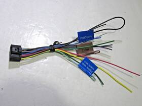 Kenwood Kdc-bt365u Original Wire Harness New Oem W6