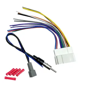 Uscltt-075 Klintotour Radio Wiring Harness With Antenna Adapter Compatible Acura 1999-2008/hon