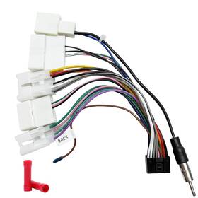 Klintotour Uscltt-092 Aftermarket Radio Wiring Adapter Compatible With Toyota 2003-2016 Black