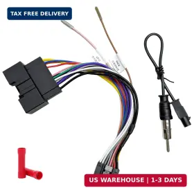 Uscltt-101 Klintotour Aftermarket Radio Wiring Adapter Compatible With Ford 2011-2020 16pin Android C