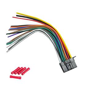 Klintotour Uscltt-141 Radio Wiring Harness Connector Compatible With Kenwood 16-pin Stereos Aftermark