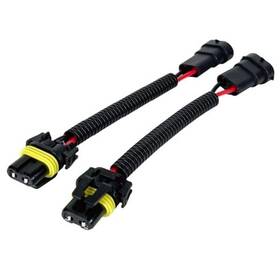 Led Lighting Hw-906-h11 H11 To 9005 9006 Exchange Connector Retrofit Pigtail Wiring Harness