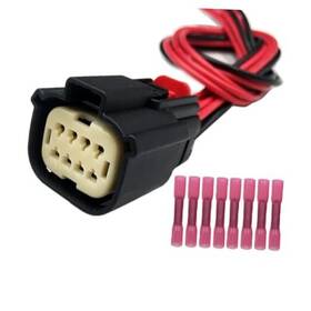 Lizapus 725764239878 Headlight Pigtail Harness Connector Plug Compatible With Chevrolet