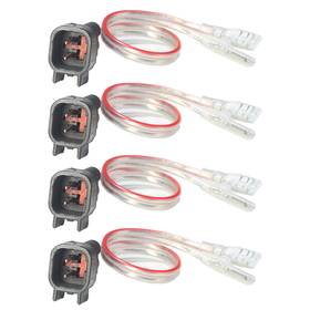 Lordandland A25swh04x1ll Car Front Rear Door Speaker Wiring Harness Compatible With 2000-2014 F-ord